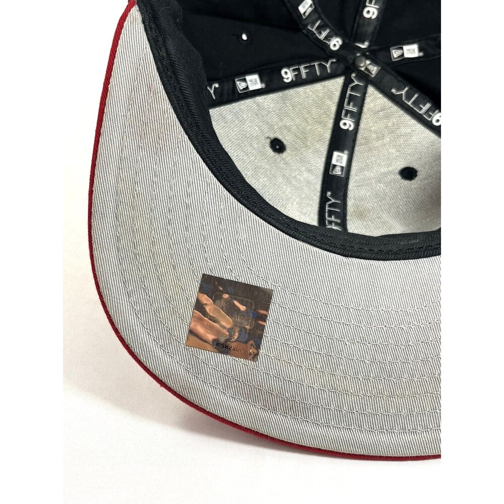 New Era 9FIFTY Hardwood Classics NBA Chicago Bulls Snapback Hat Black - Picture 8 of 13